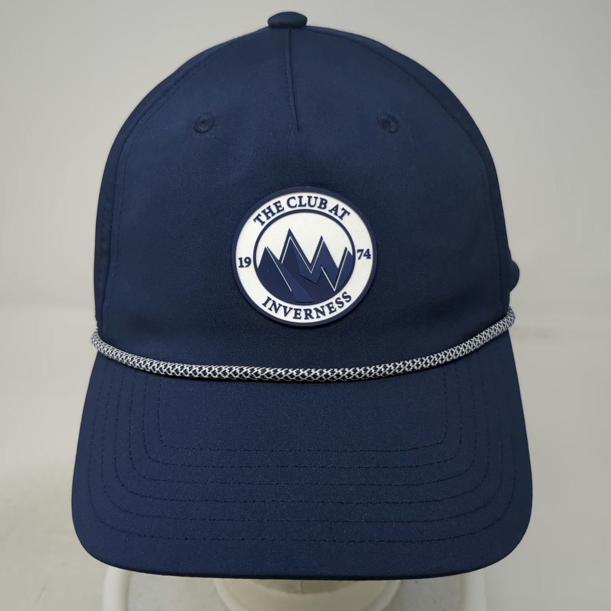 Adidas 5 Panel Blue One Size Rope Snapback The Club At Inverness 1974 Golf Hat