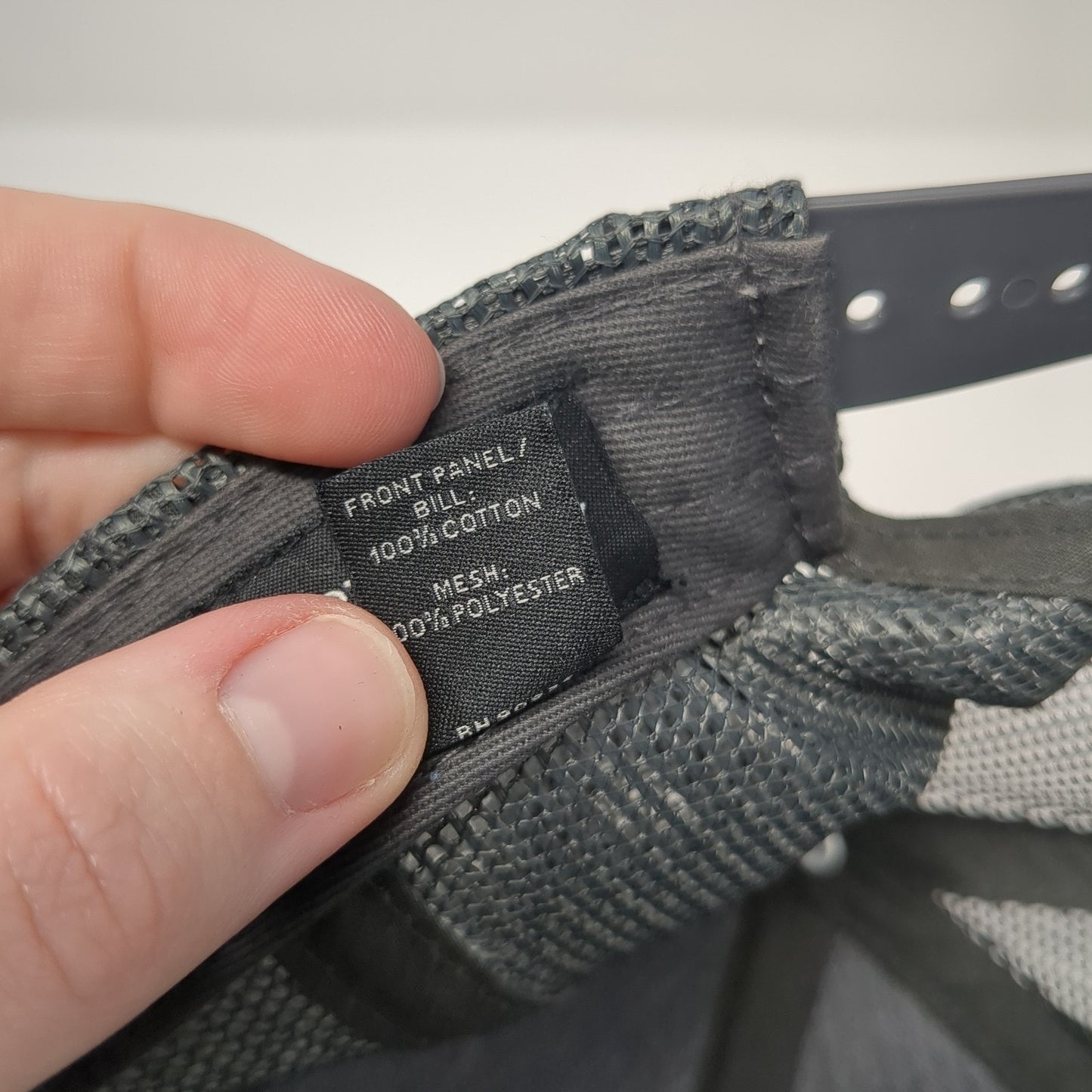 Boise Cascade Snapback Mesh Back Trucker Hat Gray One Size Port Authority