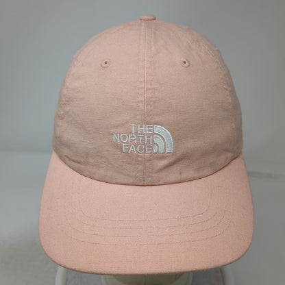 The North Face Baseball Cap Pink One Size Adjustable Embroidered Logo Cotton Hat