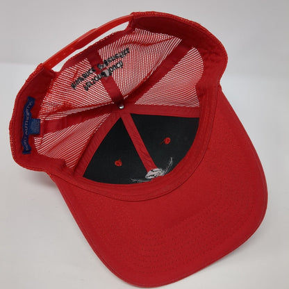 Personal Touch Insurance & Benefits Snapback Trucker Hat Red OS Port Authority