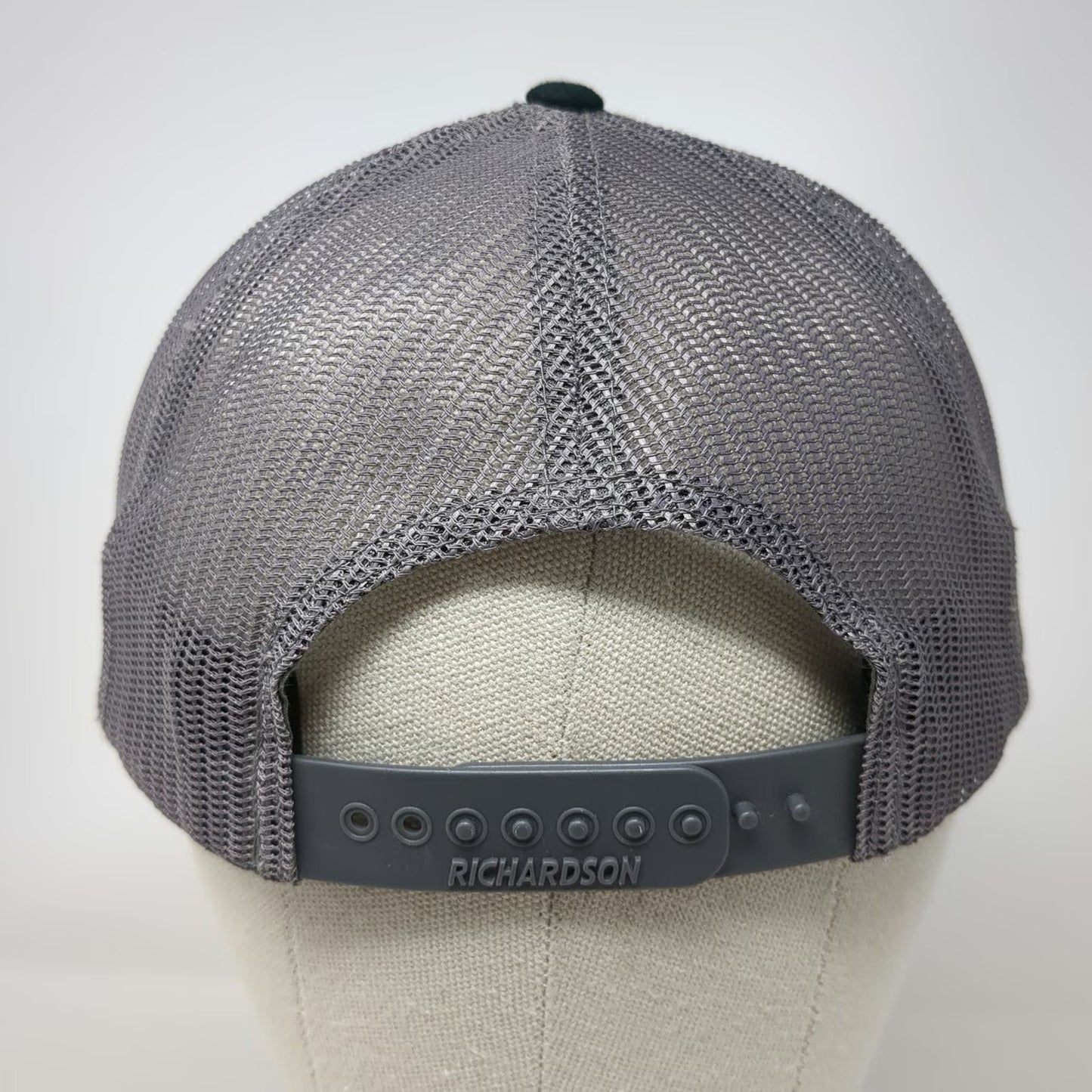Richardson Trucker Hat Black One Size Proletariat Wine Company Mesh Snapback