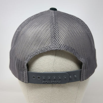 Richardson Trucker Hat Black One Size Proletariat Wine Company Mesh Snapback