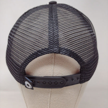 Russell Worldwide Snapback Mesh Back Trucker Hat Black OSFA The Boat Monkey