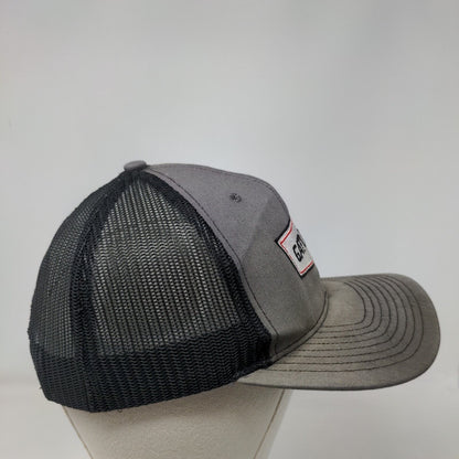Gatlin Feed Snapback Mesh Back Trucker Hat Gray One Size Richardson