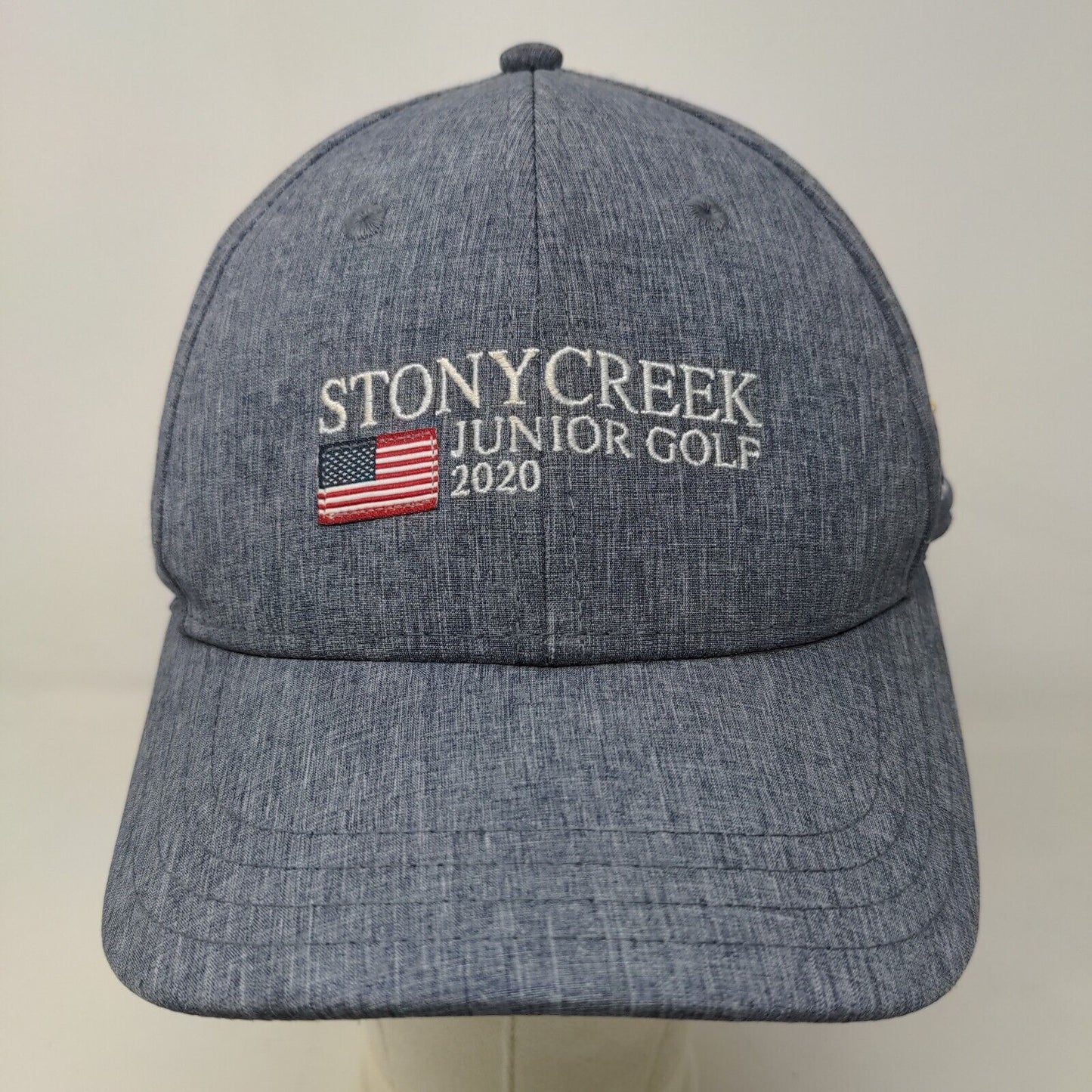 Pukka Men's Strapback Hat Blue Embroidered Stony Creek Junior Golf Club 2020