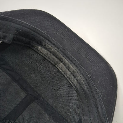 Teton Gravity Research Trucker Hat Black One Size Flat Brim Snapback Mesh Patch