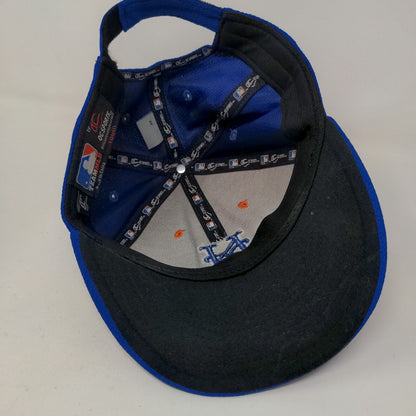 OC Sports boy's Strapback Hat Blue Orange New York Mets MLB Logo