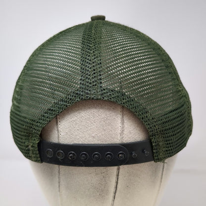 National Park Service Green Trucker Hat One Size Mesh Snapback Patch USA Vintage