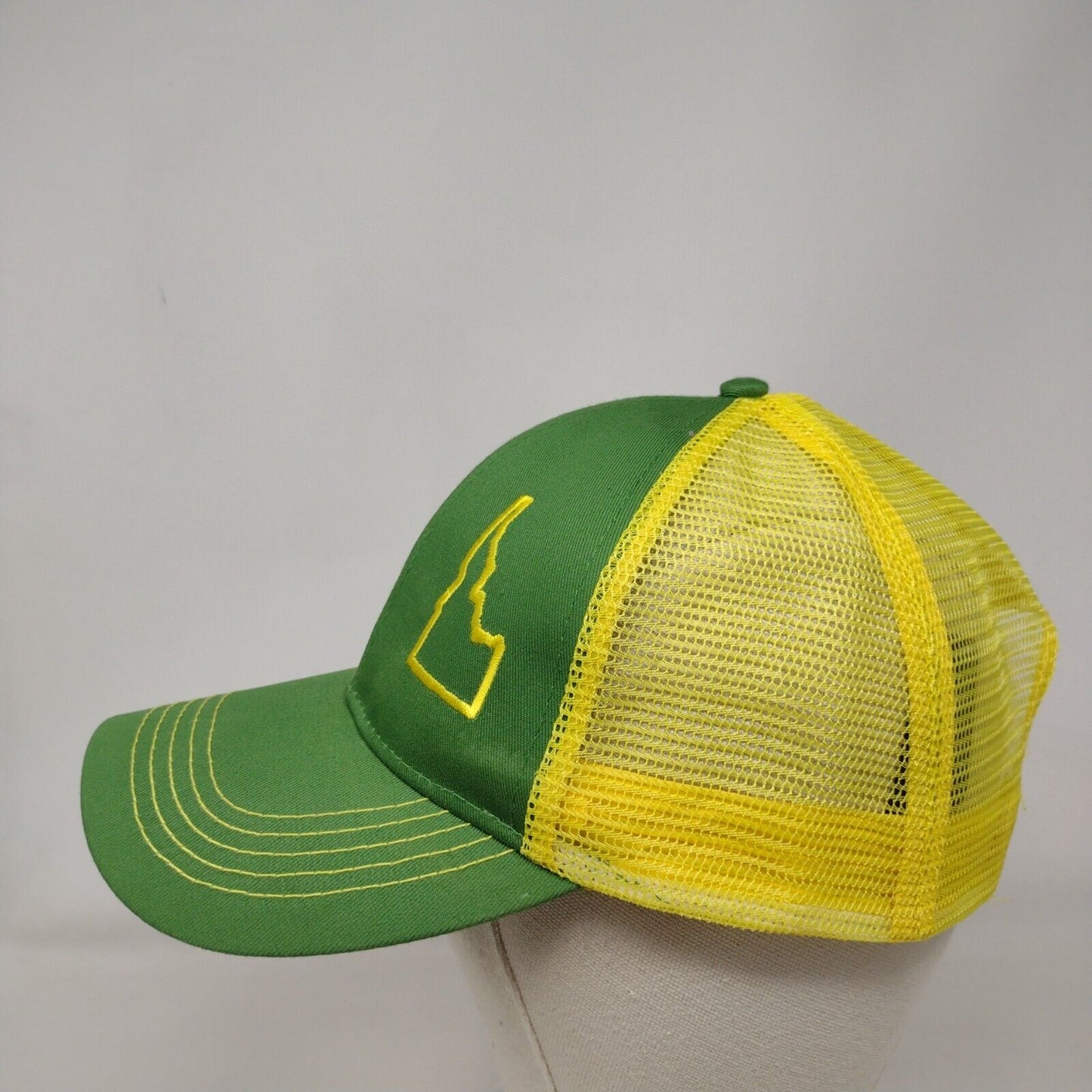 Farm Idaho Snapback Trucker Hat Multicolor OSFM Adjustable Mesh Back John Deere