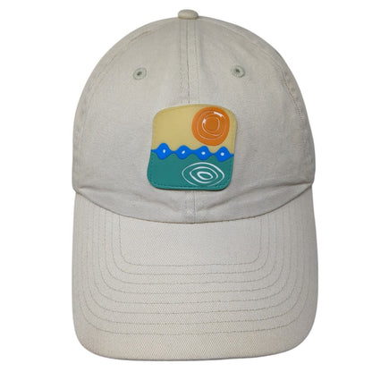 Boise River Festival Patch Slideback Hat Tan One Size Adjustable 6 Panel