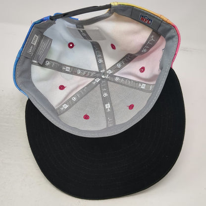 New Era Los Angeles Chargers NFL Snapback Hat Pink One Size Crucial Catch 9FIFTY