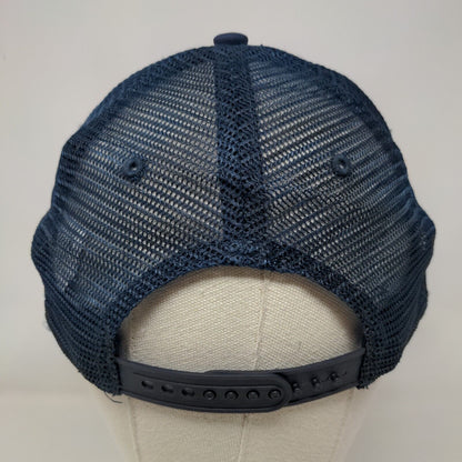 Reybold Construction Celebrating 35 Years Trucker Hat Blue OSFA Mesh Back
