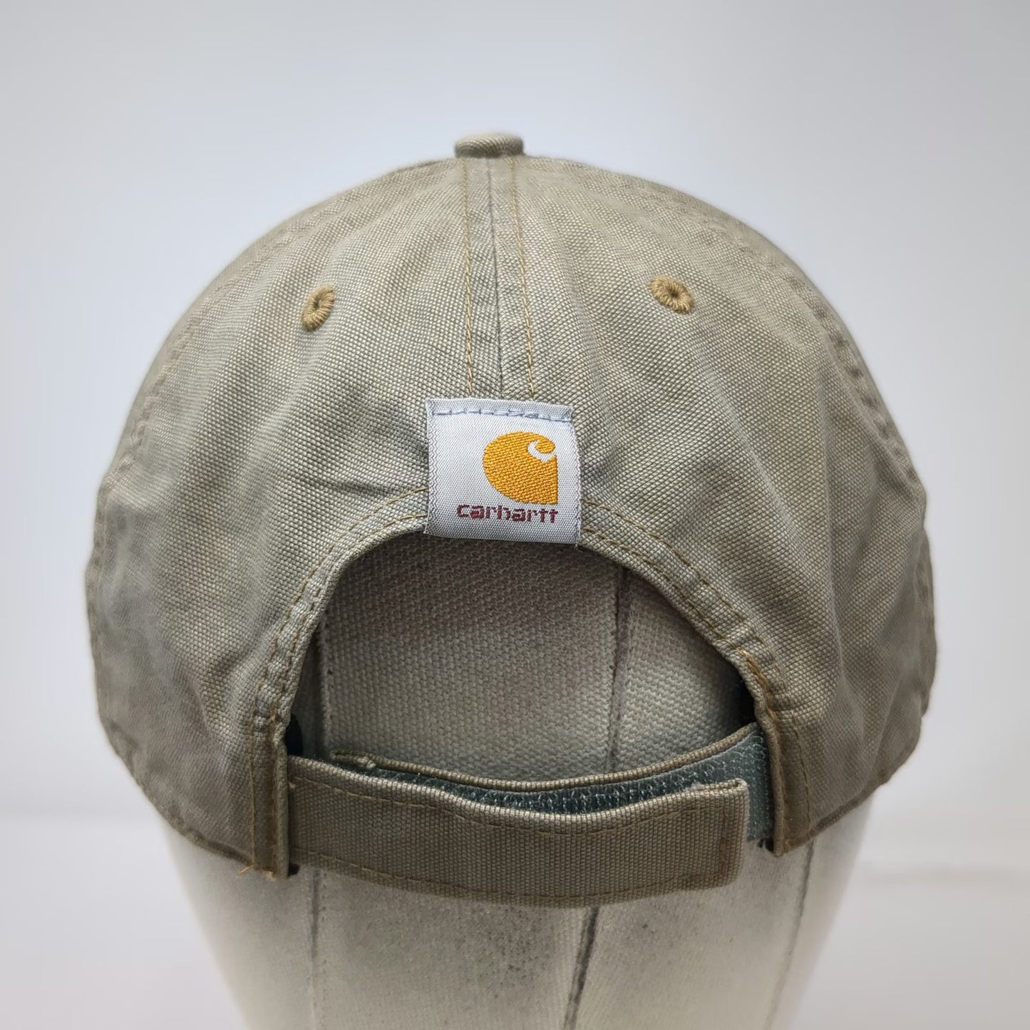 Carhartt Baseball Cap Brown One Size Camo Underbrim Since 1889 Hat Strapback
