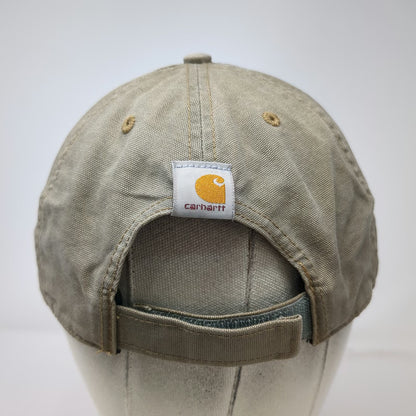 Carhartt Baseball Cap Brown One Size Camo Underbrim Since 1889 Hat Strapback