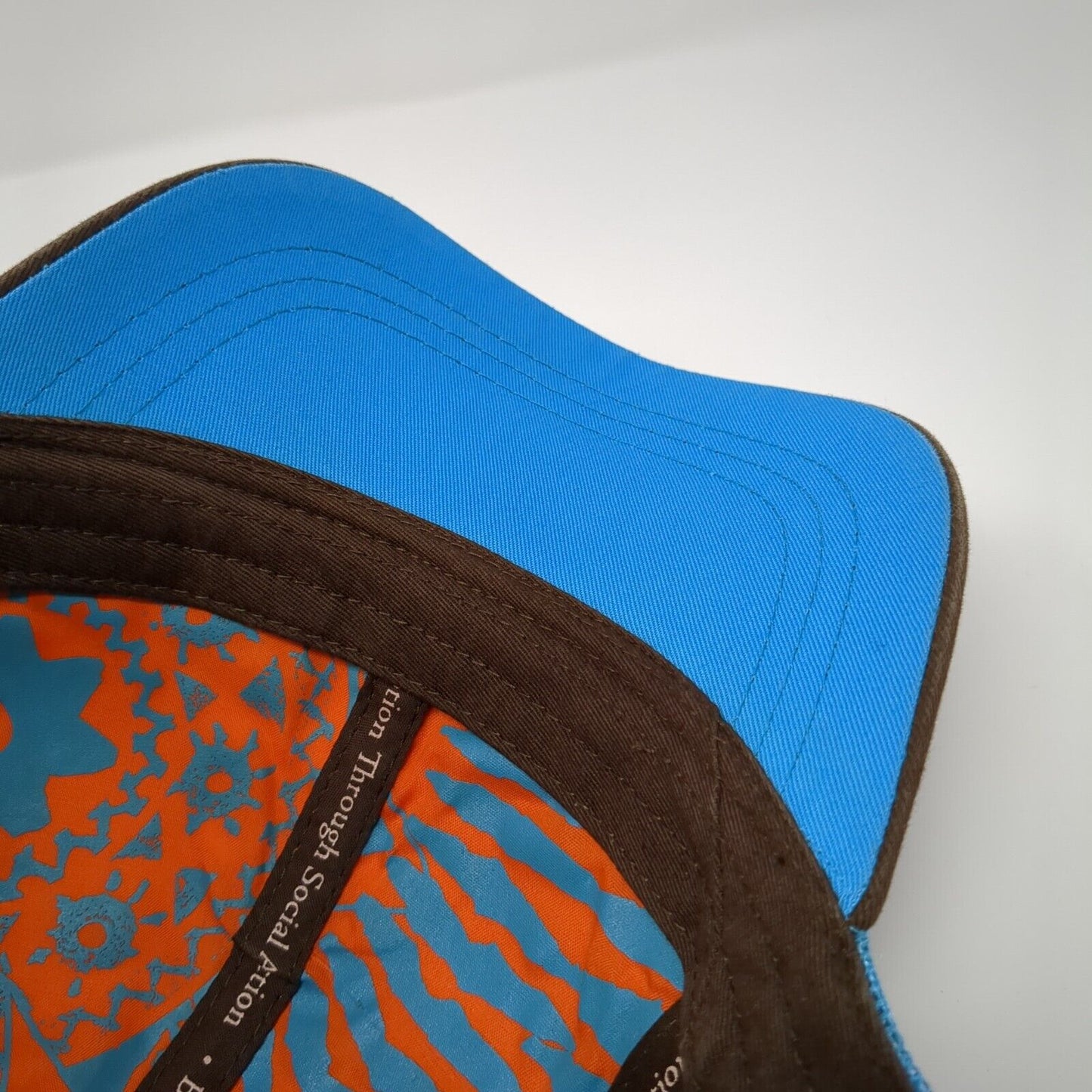 Bhakti Chai Snapback Trucker Hat Multicolor OS Adjustable Mesh Back 6 Panel