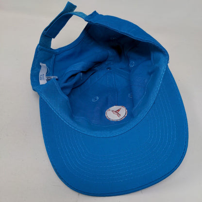 Red Rock Audubon Strapback Hat Blue One Size Embroidered Port & Company