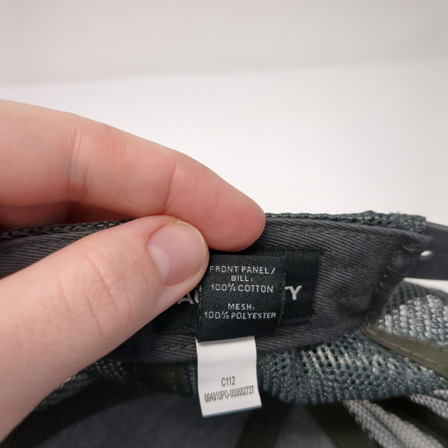 Meridian Pal Est 1996 Snapback Trucker Hat Gray OS Mesh Back Port Authority