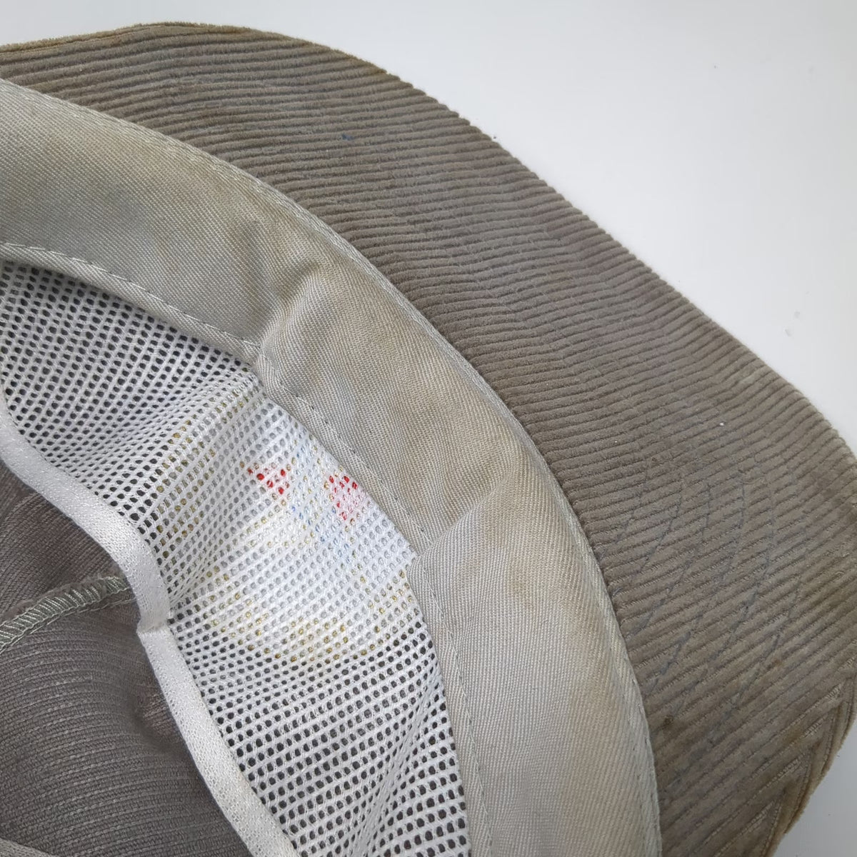 Natural Season 5 Panel Gray Hat One Size Olympic Games Corduroy Rope Snapback