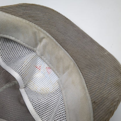 Natural Season 5 Panel Gray Hat One Size Olympic Games Corduroy Rope Snapback