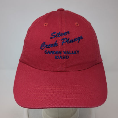 Silver Creek Plunge Garden Valley Idaho Baseball Cap Red One Size Port Authority