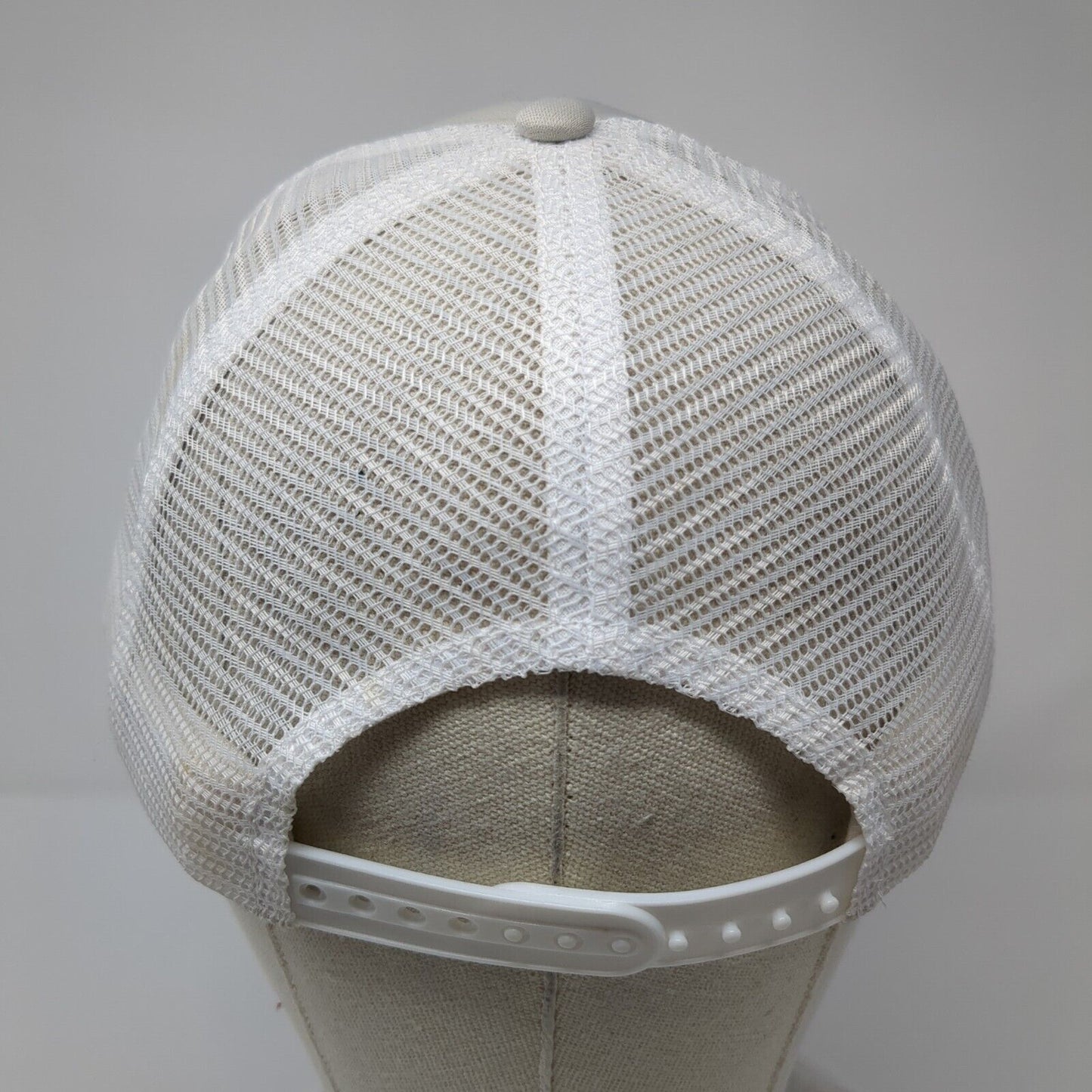 Diesel Life Snapback Trucker Hat Gray One Size Adjustable Mesh Back 6 Panel