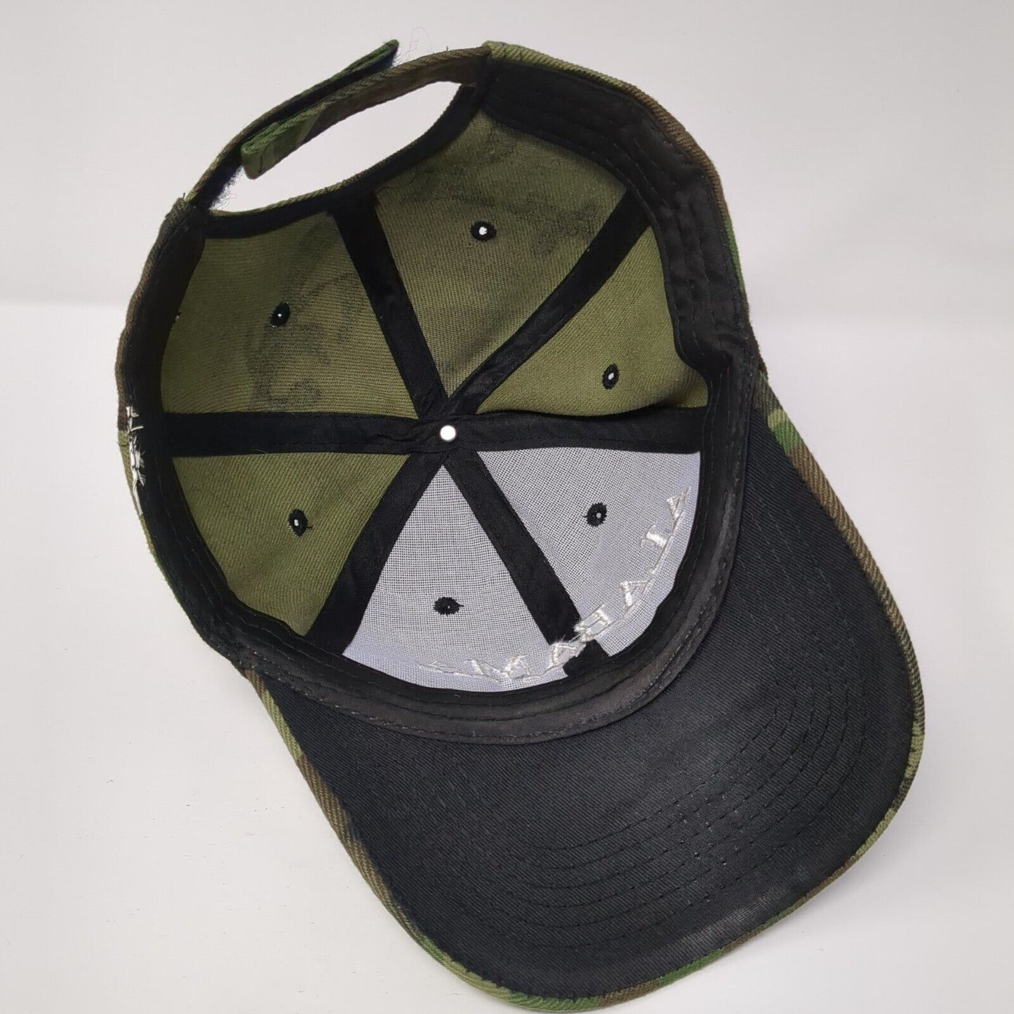 Alabama Strapback Hat Camouflage One Size Adjustable Embroidered