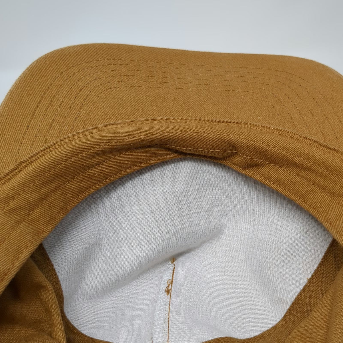 atonal Nebraska Script 5 Panel Brown One Size Snapback Adjustable Cotton Hat