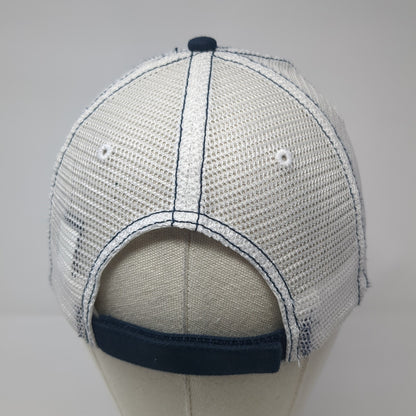 2021 Run Through It Race To Robie Creek Trucker Hat Blue OS Adjustable District
