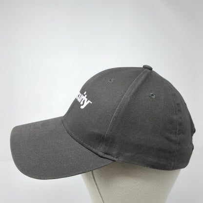 Acuity Strapback Hat Gray One Size Adjustable Embroidered Cap America