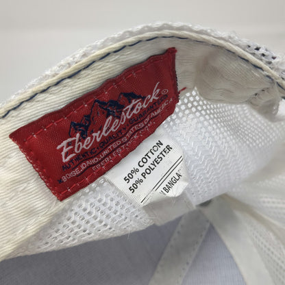 Eberlestock Trucker Hat Blue One Size Mesh Back Snapback Graphic Patch Logo Hat