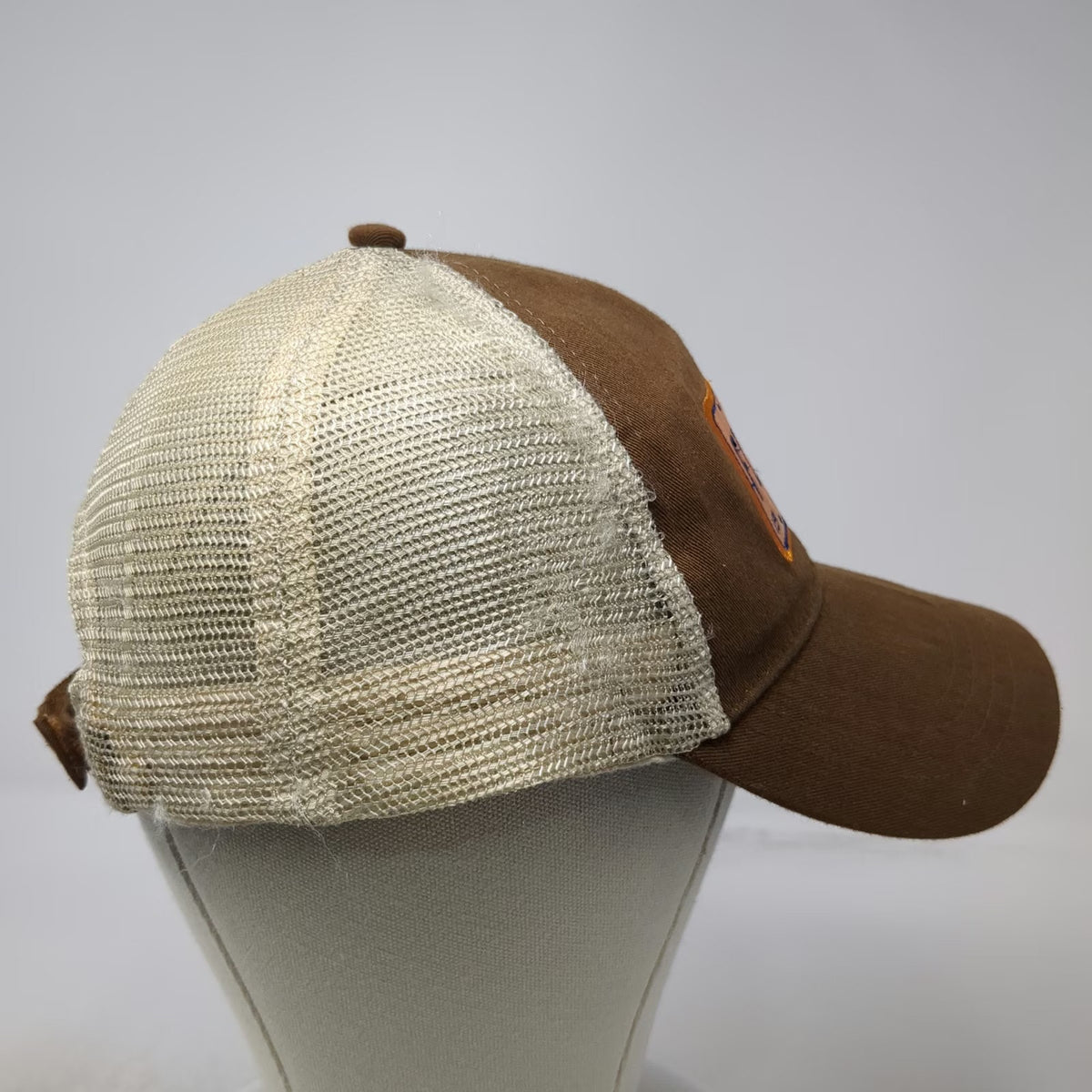 Fishpond Baseball Cap Brown One Size Hat Colorado License Plate Mesh Strapback