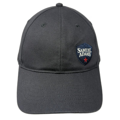 Snapback Gray One Size Hat Samuel Adams Beer Embroidered Cotton 6 Panel