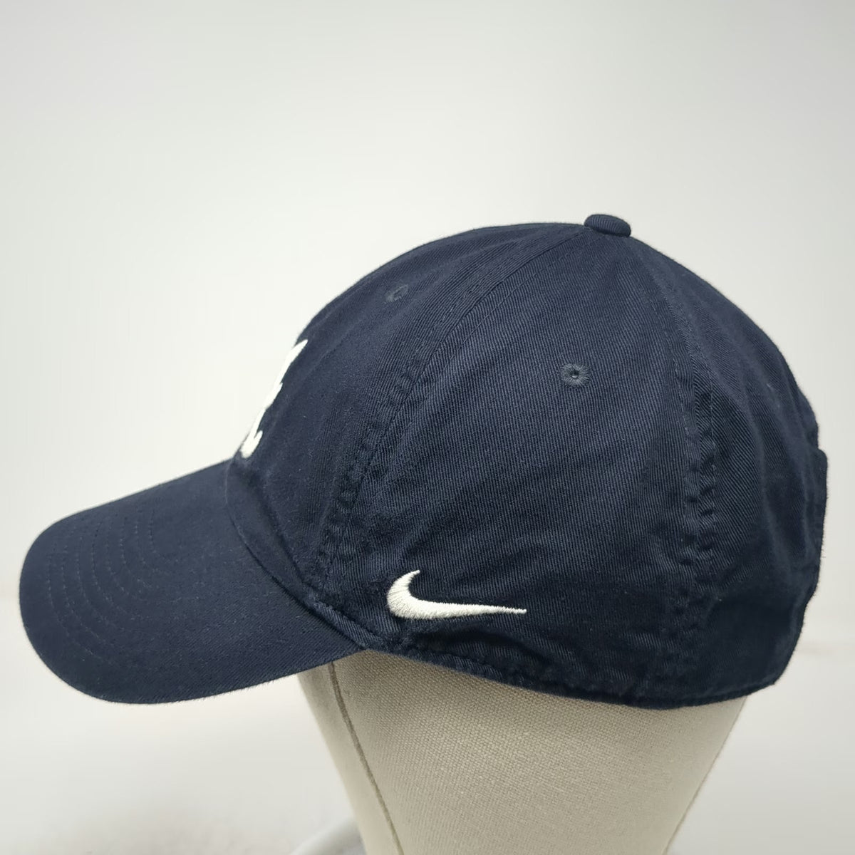 Atlanta Braves MLB Nike Baseball Cap Blue One Size Heritage86 Slideback Hat Logo