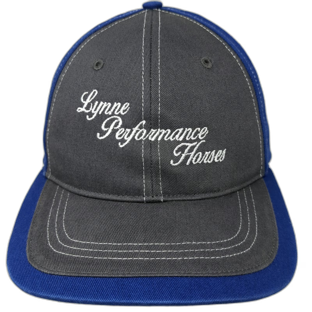 Richardson 275 Baseball Cap Blue Gray One Size Lynne Performance Horses Hat