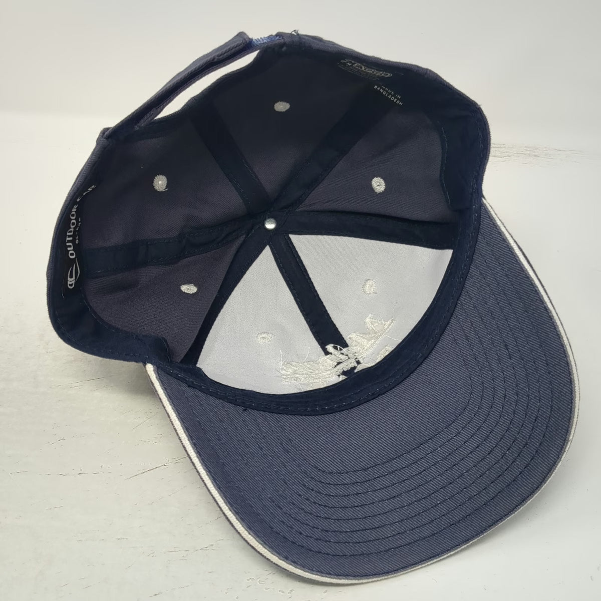 Outdoor Cap Melton Truck Lines Road Trainer Baseball Cap Blue One Size Strapback