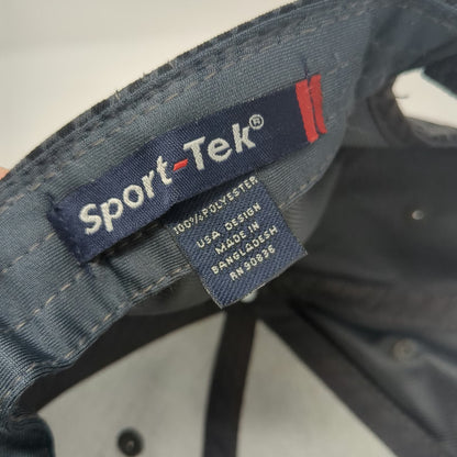 Sport-Tek Miller Welding Logo Gray Baseball Cap One Size Strapback Mesh Hat