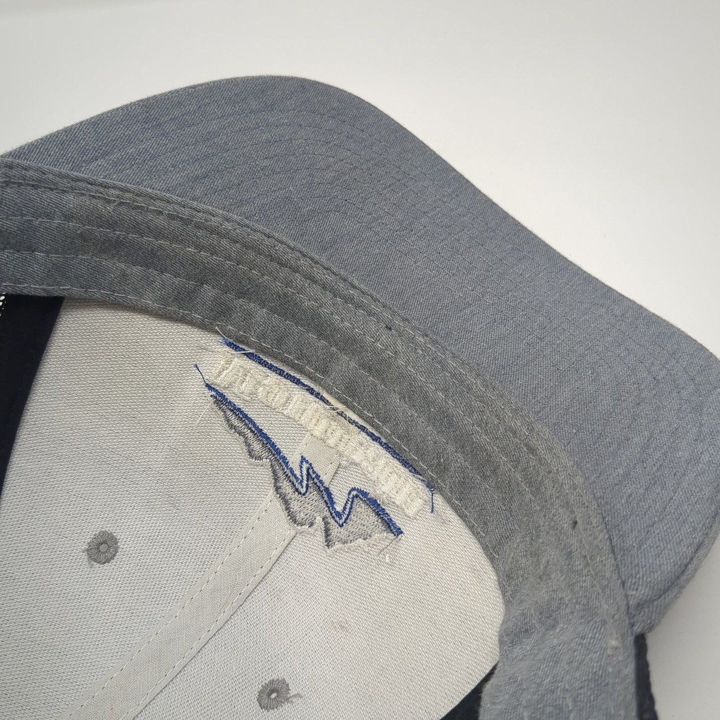 Mountain Waterworks Snapback Trucker Hat Gray One Size Mesh Back 6 Panel