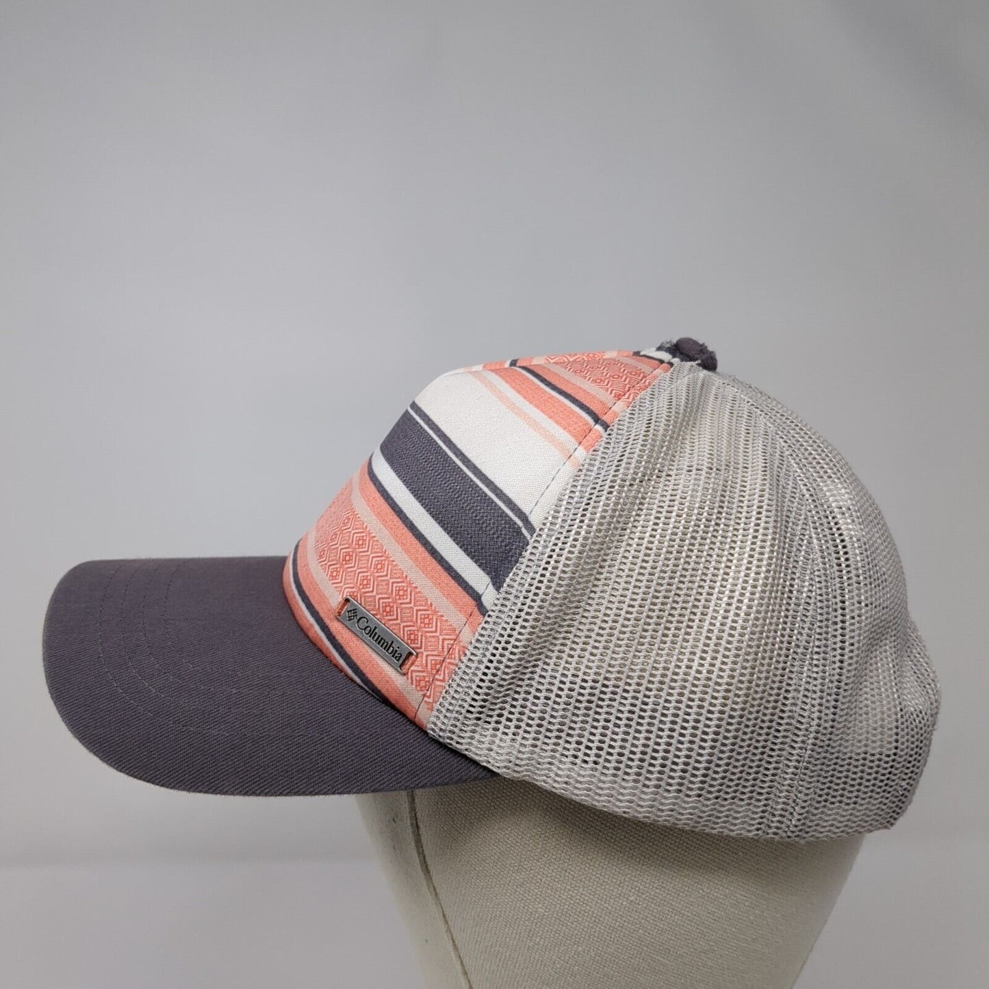 Columbia Women's Snapback Trucker Hat Multicolor One Size Adjustable Mesh Back