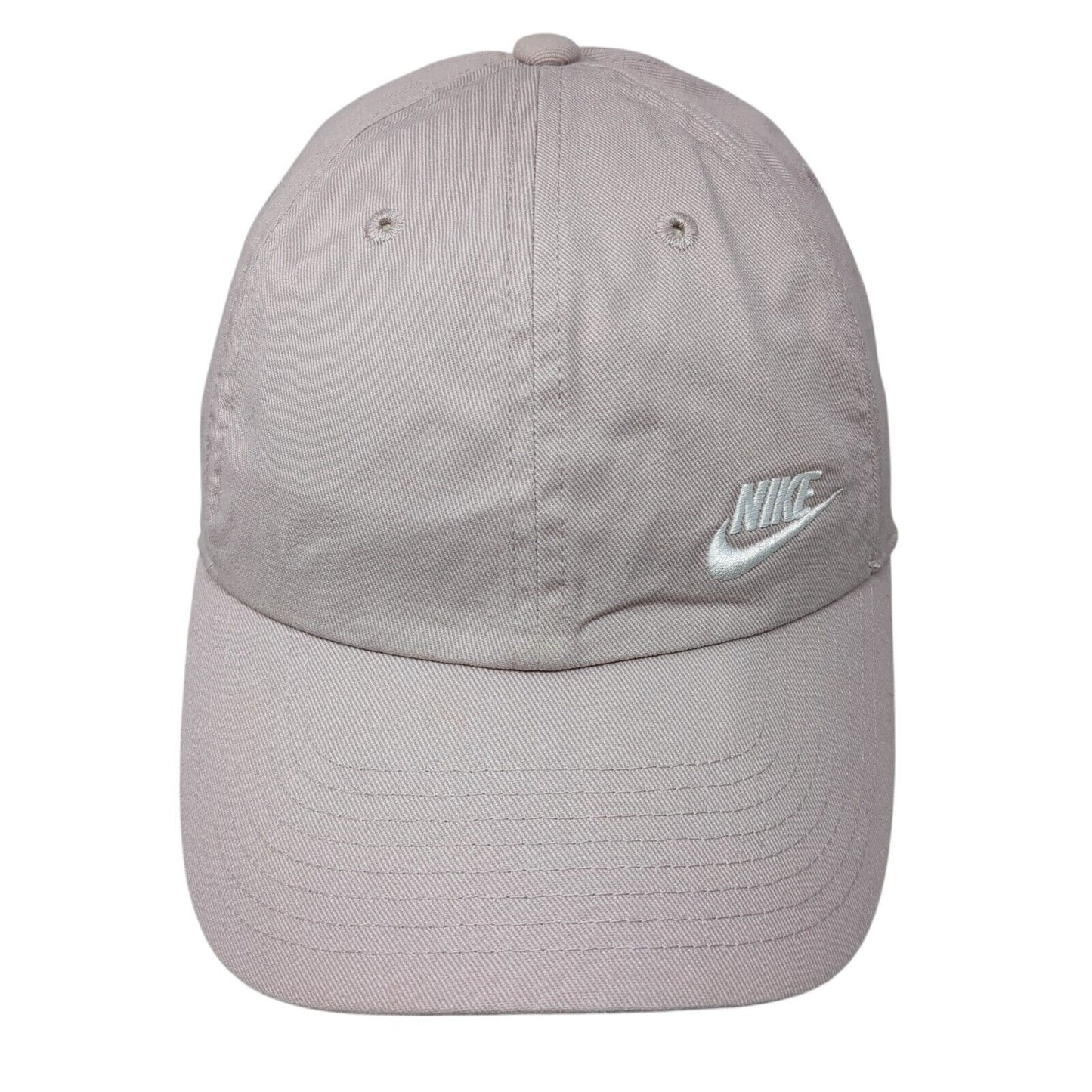 Nike Swoosh Slideback Hat Pink One Size Embroidered Solid Heritage86
