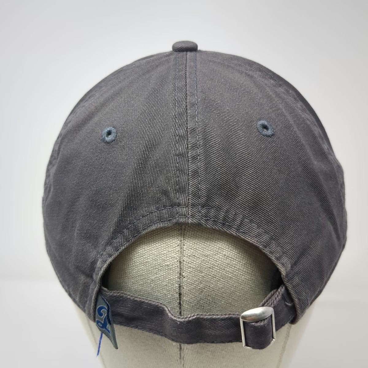 Los Angeles Dodgers MLB New Era Gray One Size Baseball Cap Adjustable Strap Hat
