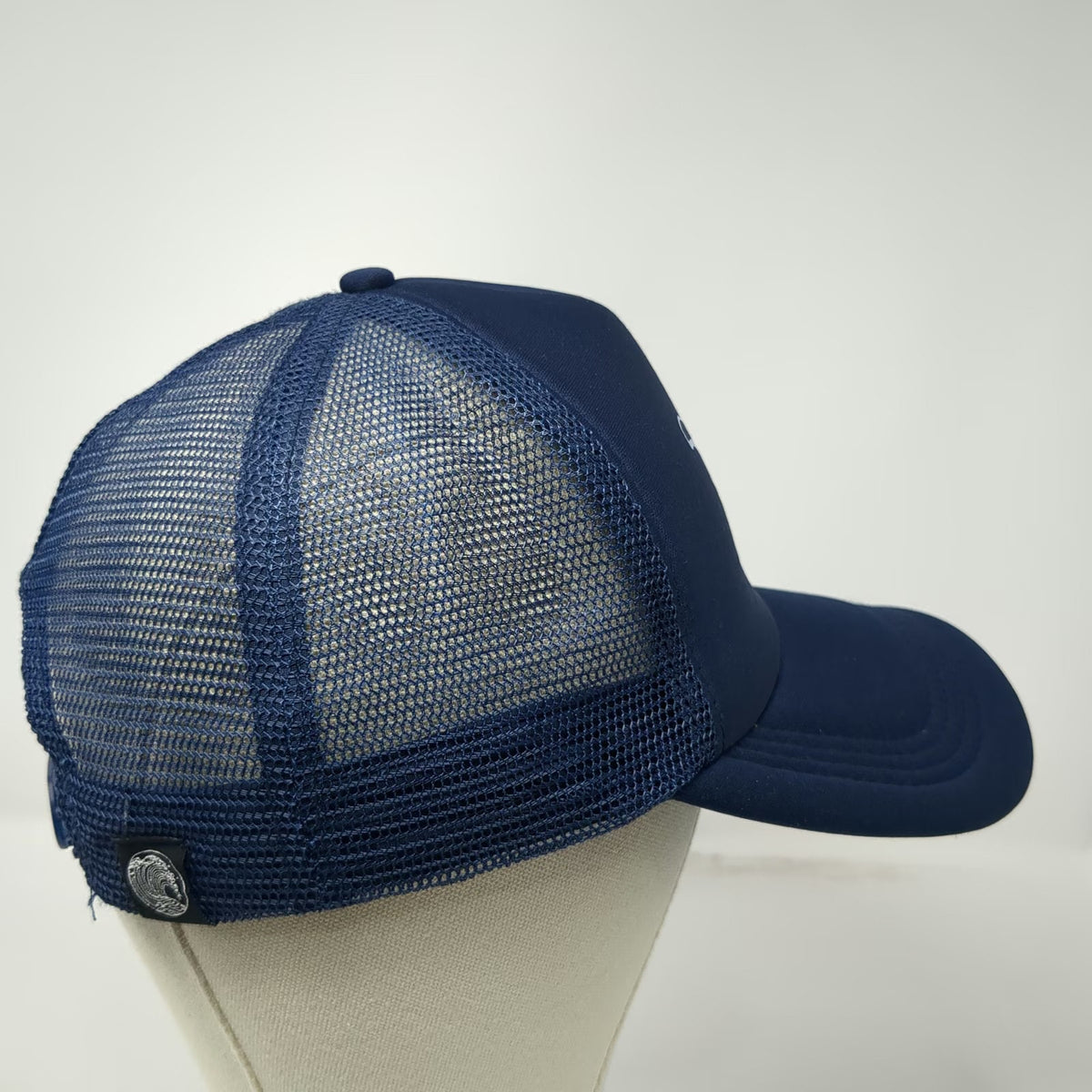Kai Aloha Supply Trucker Hat Blue One Size Maui Strong Shaka Mesh Snapback