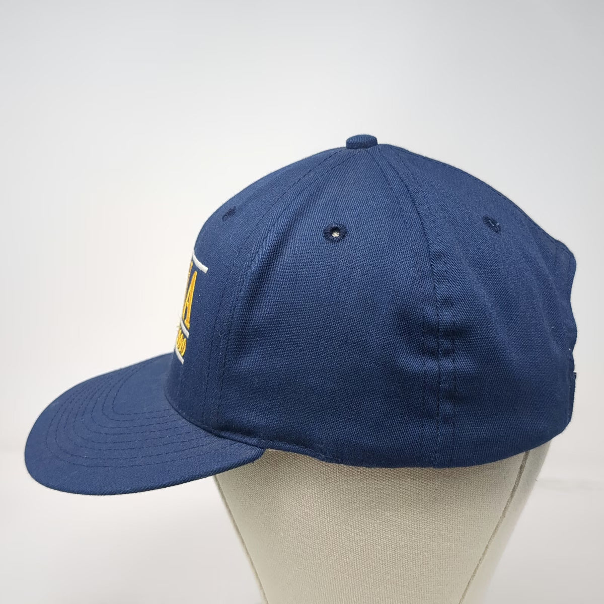US Naval Academy Snapback Blue One Size Hat USNA Class of 2000 Made in USA