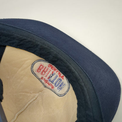 Brixton Trucker Hat Blue One Size Custom Quality Patch Snapback Mesh Back Cap