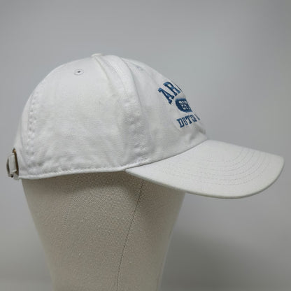 Newhattan Aruba Dutch Caribbean Baseball Cap White One Size Cotton Slideback Hat