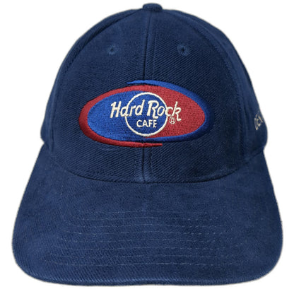 Hard Rock Cafe Denver Blue Baseball Cap One Size Love All Serve All Hat Cotton
