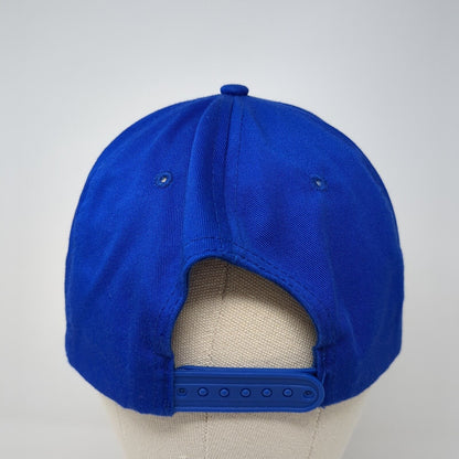 Weatherby Lake Snapback Hat Blue One Size Adjustable Embroidered 6 Panel