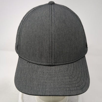Melin Trucker Hat Gray One Size Hydro A-Game Perforated Performance Snapback