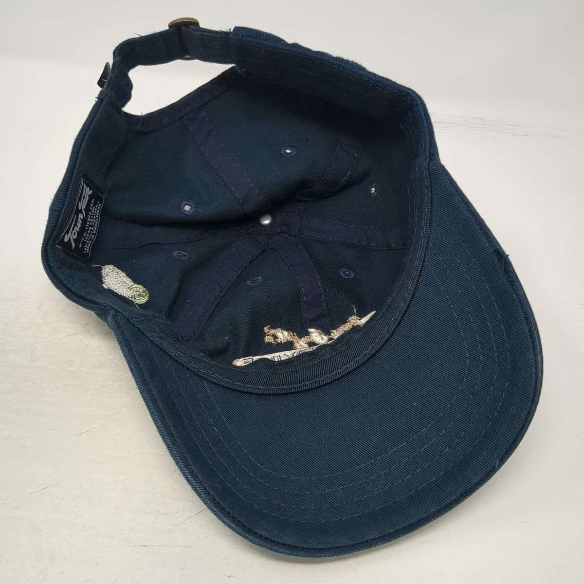 Town Talk Blue Baseball Cap Hat One Size Margaritaville Buffett New Orleans