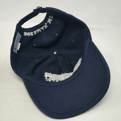 Montana State University NCAA Champion Hat Blue One Size Bozeman MT Slideback