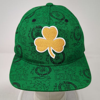 Boston Celtics NBA Zephyr Garden Authentic Green One Size Snapback Hat